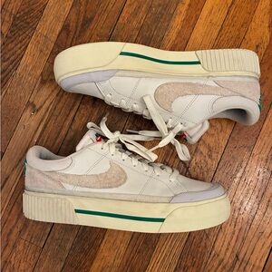 Nike Wmns Court Legacy Lift 'White Stadium Green sz W9